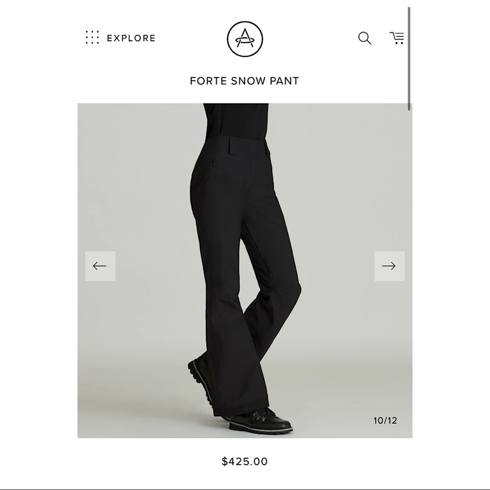 Aether Apparel Forte Ski Pant